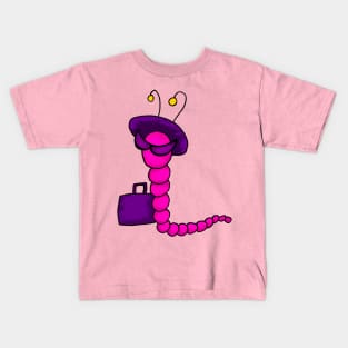 adventurer worm Kids T-Shirt